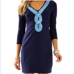 Lilly Pulitzer Clarkson Dress Navy